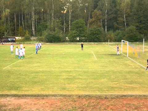 IV liga: Unia Ząbkowice - Gwarek Tarnowskie Góry [rzut karny] / 15.09.2012