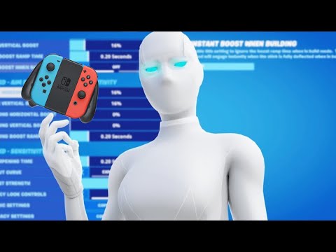 La mejor configuracion para tener *AIMBOT * y mejores construcciones en Nintendo Switch Fortnite