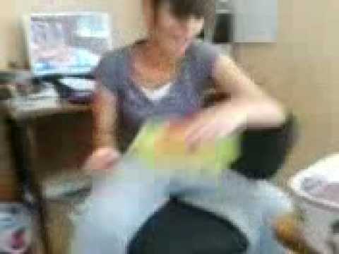 Jess Messin with the Ice Pops