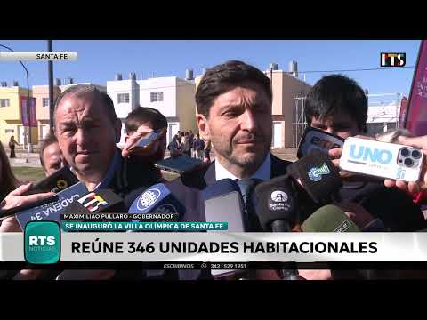 RUMBO A SANTA FE 2026 | Maximiliano Pullaro inauguró la Villa Suramericana