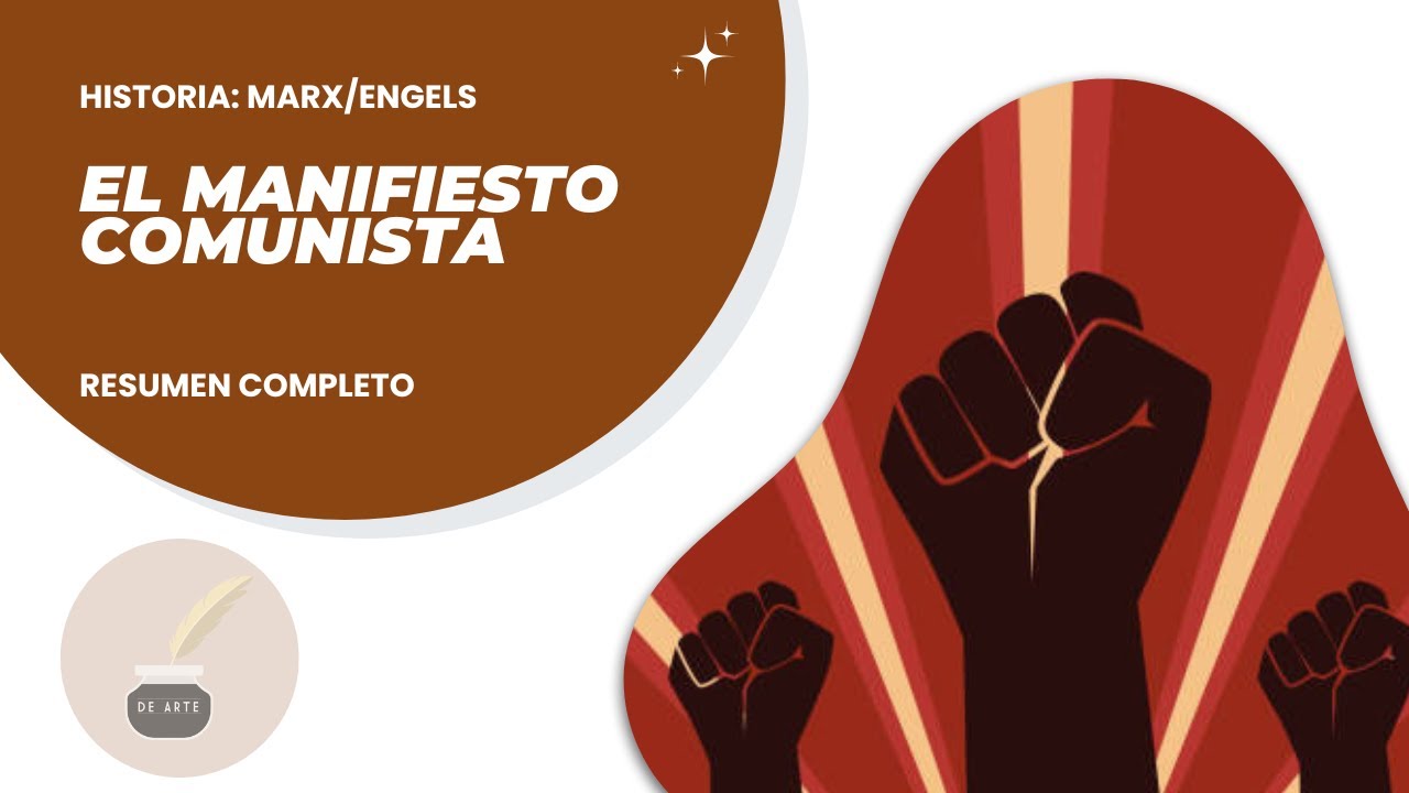 El Manifiesto COMUNISTA  - MARX Y ENGELS - Resumen completo: historia, contenido, análisis