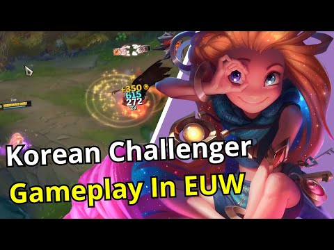Korean Solo Queue in EUW: Fully Chaotic Gameplay! 🇰🇷🔥