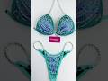Royal Aquamarine Swirl Wellness Competition Suit BM1035-4W