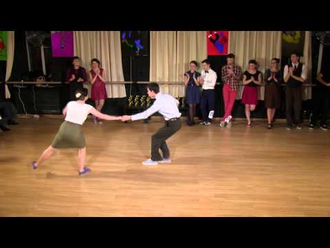 Yana Sanamyantz & Ivan Pobeguts - Lindy Hop Open Strictly Finals at Sultans of Swing 2014