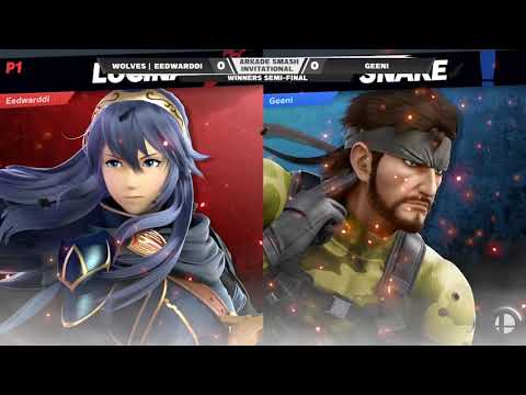 Arkade Smash Invitational Winners Semis - Eedwarddi (Lucina) Vs. Geeni (Snake)