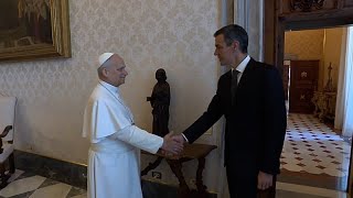 Papa 14. Leo, İspanya ziyareti öncesi Pedro Sánchez ile Vatikan'da buluştu