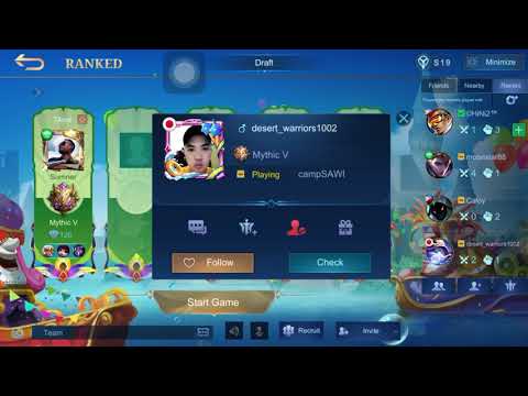 Mobile Legends 2021 UNFAIR MATCHMAKING: Mythic V vs Mythical Glory?