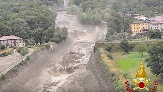 Tiempo extremo, lluvias torrenciales e inundaciones en Liguria, Lombardía y Toscana