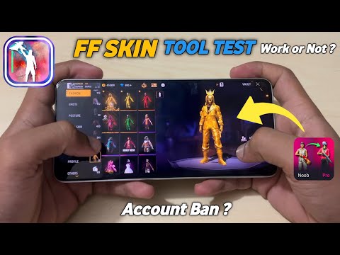 FreeFire 5 Best Skin Tool App Test in 2025
