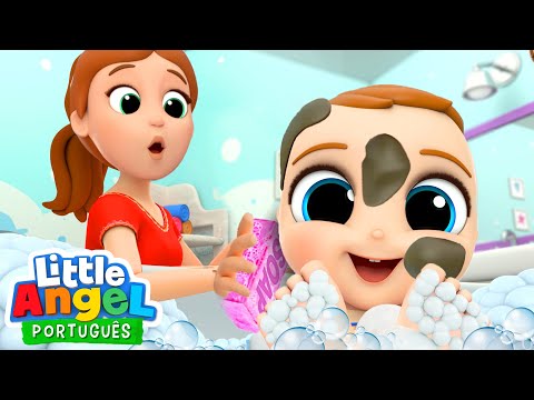 Capa de Um Banhinho Bacaninha, Joãozinho! 🛁 | Canal do Joãozinho - Little Angel Português