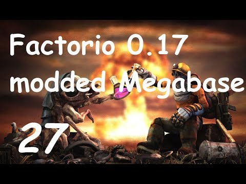 EP27 - Roboter Logistik ausbauen - Factorio 0.17 Modded Megabase in 4k (LetsPlay Deutsch/German)