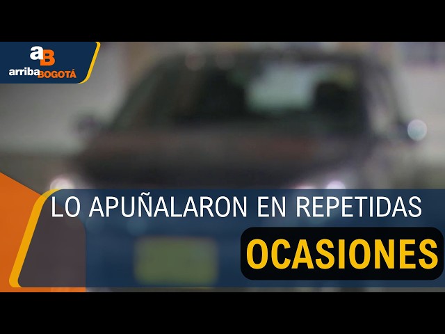 Brutal ataque a conductor de aplicación en Bogotá: fue apuñalado y abandonado
