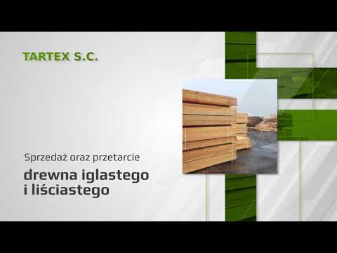 Sprzedaż i przetarcie drewna Modła Tartex Krzysztof Kozioł, Tomasz Kozioł