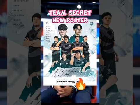 Team Secret Unveils New Roster with Sylvan and Return of JessieVash!