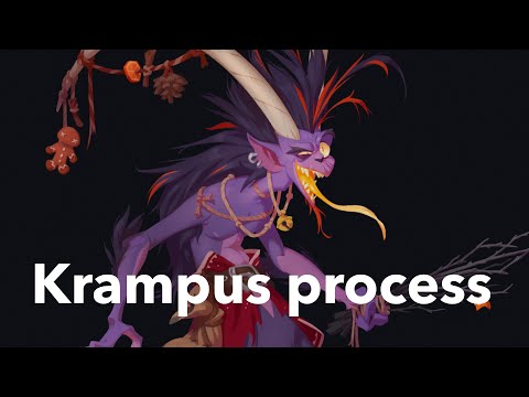 Krampus character design