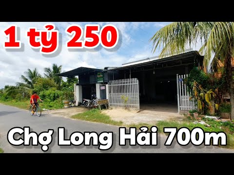 Bán nhà cấp 4 cũ mặt tiền đường nhựa gần Trần Phú chợ Long Hải Long Hoa Tây Ninh giá 1 tỷ 250 triệu