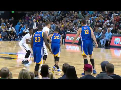 Crossover Emmanuel Mudiay  at  Stephen Curry  2015 !