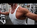 Aesthetic 15 year old bodybuilder chest and shoulder workout