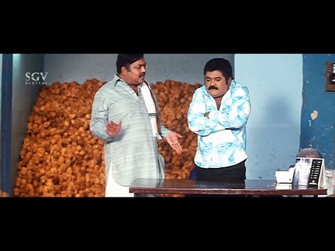 ಮಾಡತಿರೋದು ತೆಂಗಿನಕಾಯಿ ವ್ಯಾಪಾರ ಎ. ಸಿ. ರೂಮ್ ಬೇಕಂತೆ | Jaggesh | Comedy Scene | Mr. Bakra Kannada Movie