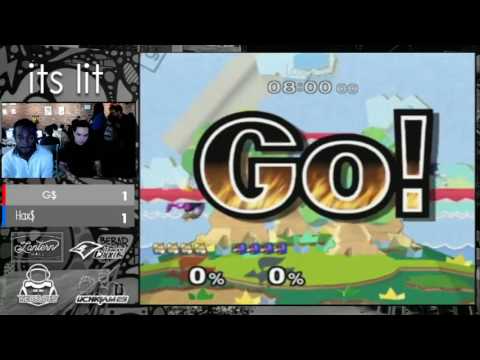 IT'S LIT SSBM - Hax$ (Fox) vs. G$ (Falco, Marth) - Smash Melee Losers Quarters