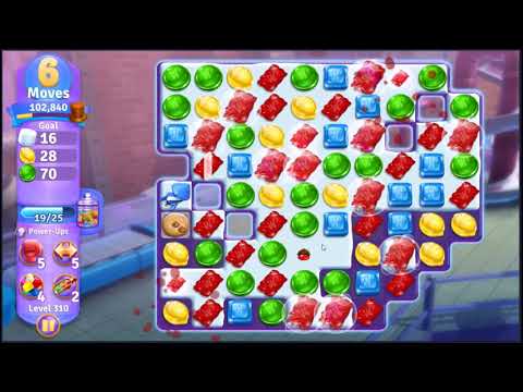 Wonka's World of Candy Level 310 - NO BOOSTERS + FULL STORY 🍫 | SKILLGAMING ✔️