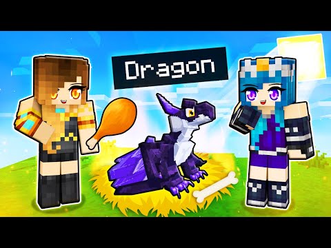We ADOPTED Baby Dragons in Minecraft!