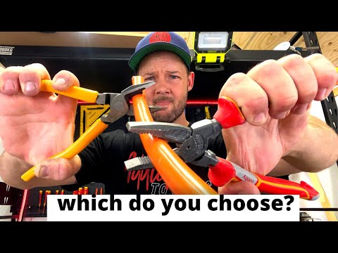 CROSS CUT vs PINCH CUT pliers | electricians tools