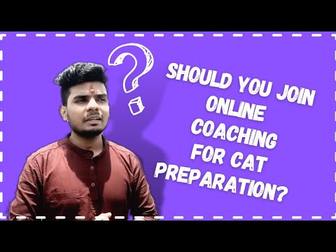 Should we join online coaching for CAT preparation? 😨🤔 #CAT2022