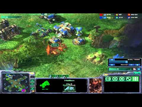 Starcraft 2 Zerg Strategy - Roach Rush for Beginners [ Suffer v.s Dross ]