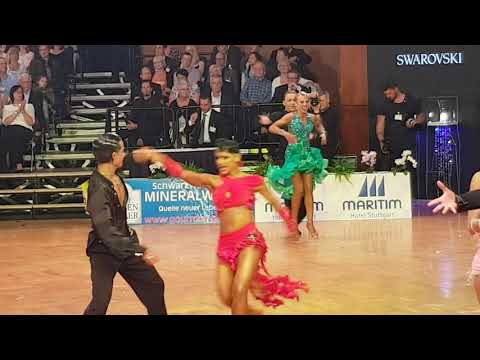 Maxim Stepanov & Ksenya Rybina Jive 1/4 Grand Slam Latin Stuttgart