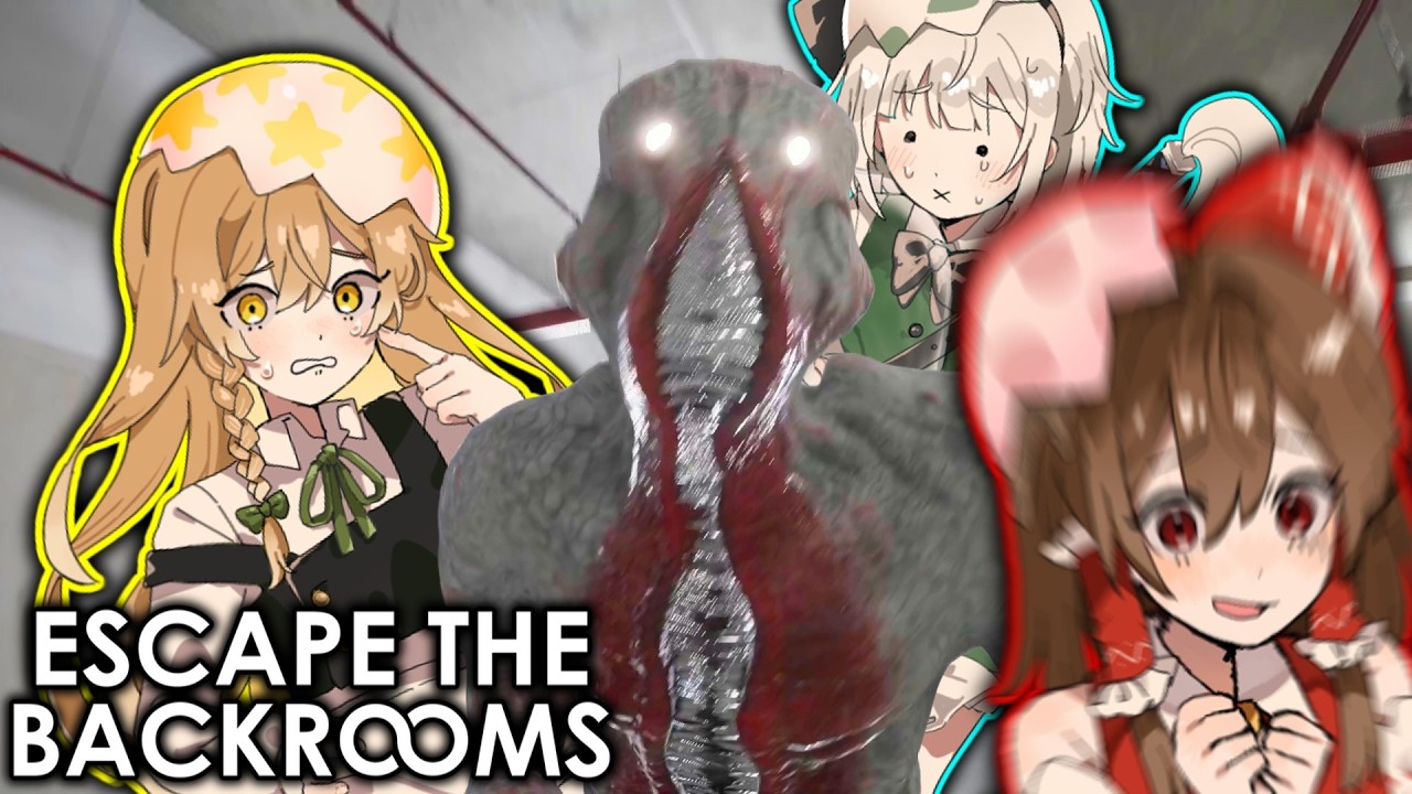 【ホラーゲーム】人に擬態して襲ってくるエンティティが怖すぎる...　part2【RE.Escape the Backrooms】【ゆっくり実況】