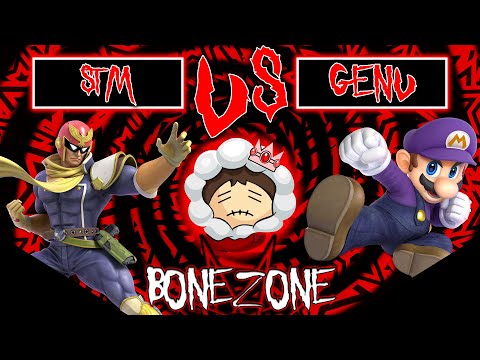 STM (Captain Falcon) vs GENV (Mario) - Bone Zone #1 - SSB Ultimate