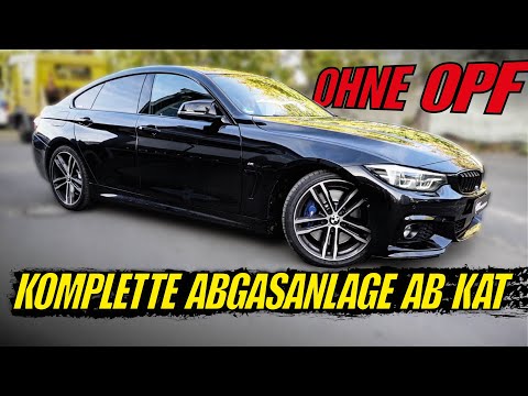 AKRAPOVIC EVOLUTION KOMPLETTANLAGE aus EDELSTAHL nach Kat passend für BMW 440i F36 F3x B58 OHNE OPF