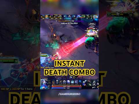 TINKER COMBO – DAGON + LASER MELTS ENEMIES! 🔥 #dota2 #dota2highlights #dota2indonesia