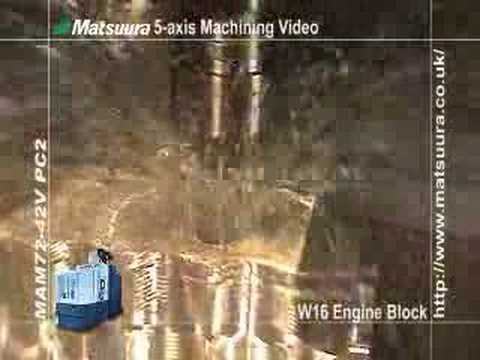 Bugatti Veyron s W16 Engine On The Mill