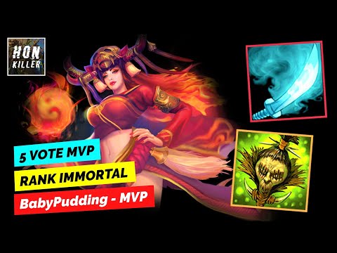 HoN Tarot GENJURO with SHRUNKEN HEAD - MVP