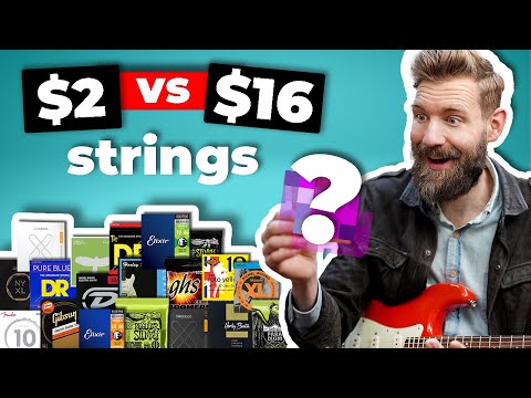 Do expensive strings sound better? (The Ultimate String Test!)