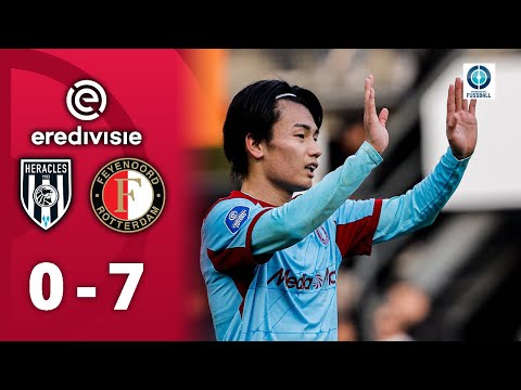 Ueda's show continues! Feyenoord celebrates | Heracles Almelo vs. Feyenoord Rotterdam
