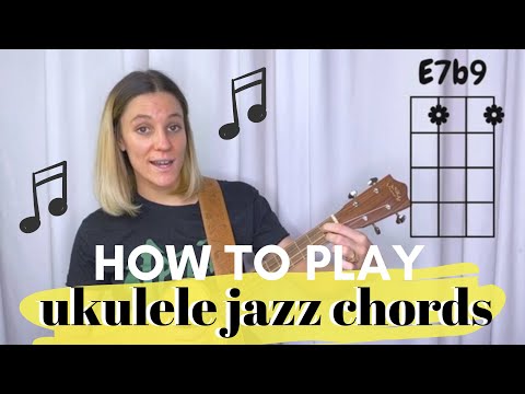 Jazz Chords for Baritone Ukulele // Easy Tutorial