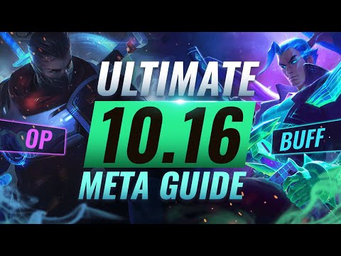 HUGE META CHANGES: BEST NEW Builds, Trends, & Picks For EVERY ROLE - League of Legends Patch 10.16