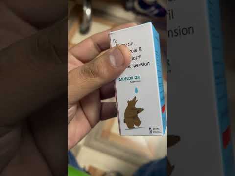 Liquid syrup mdflox or oral suspension, packaging size: 30ml...