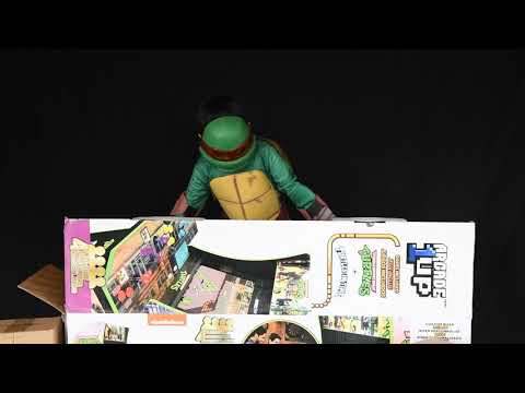 Unboxing Teenage Mutant Ninja Turtles Arcade Machine Arcade1Up