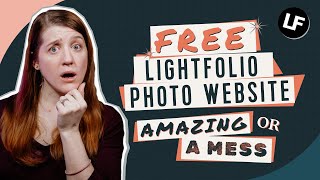 Creating a FREE photography website in Lightfolio | A beautiful & frustrating experience review