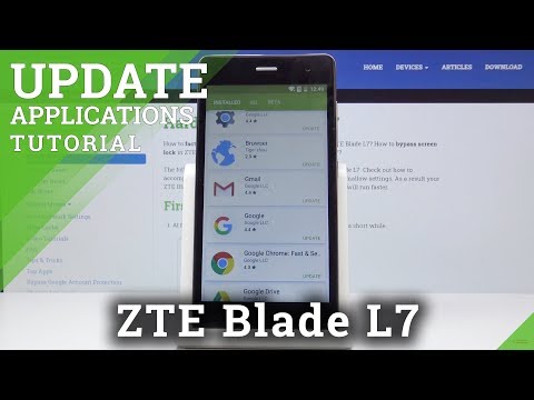 How to Update Applications in ZTE Blade L7 – Latest App Version