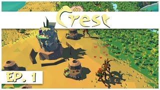Crest - Ep. 1 - Directing a Tribe! - Let&#39;s Play Crest Gameplay