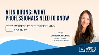 AI in Hiring: What Professionals Need to Know