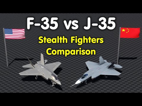 Chinese J-35 vs F-35 Fighter Jets - 2025 Comparison
