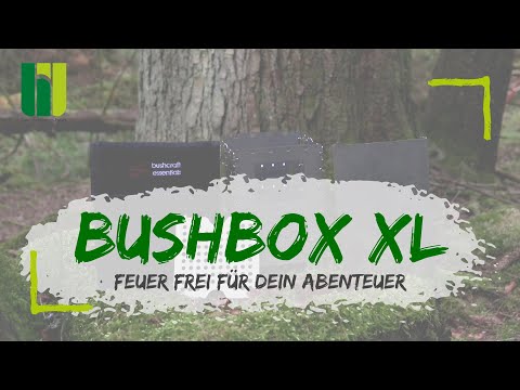 BUSHCRAFT ESSENTIALS BUSHBOX XL - Fire up your adventure! Durable hobo stove #MadeInGer