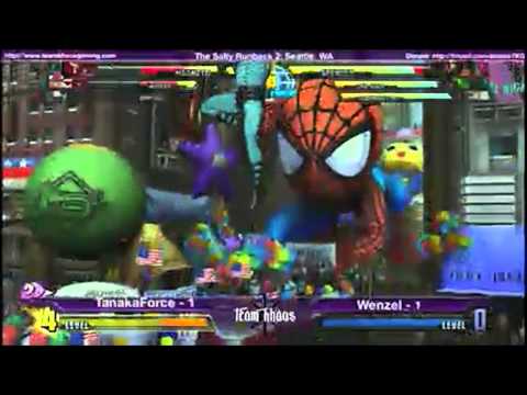 The Salty Runback 2 MvC3 Singles Top 8 - TanakaForce vs Wenzel Losers Finals
