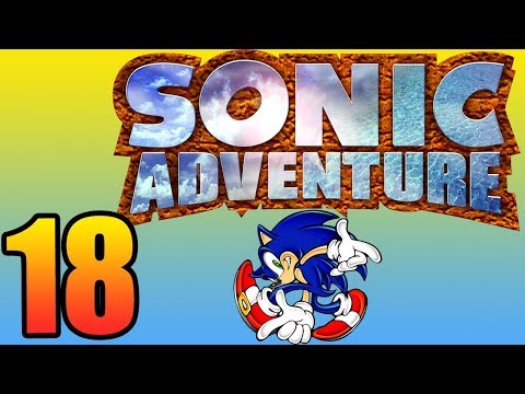 Sonic Adventure playthrough pt18 - Water Temple FUN! Watch That Step...